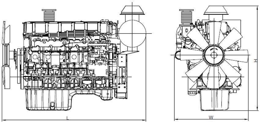SC25G / SC27G Diesel Engine for Genset
